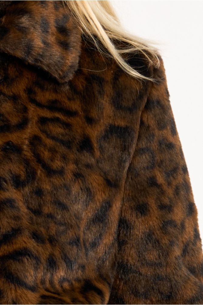 Giacca con zip in ecopelliccia - Molly Bracken Girl