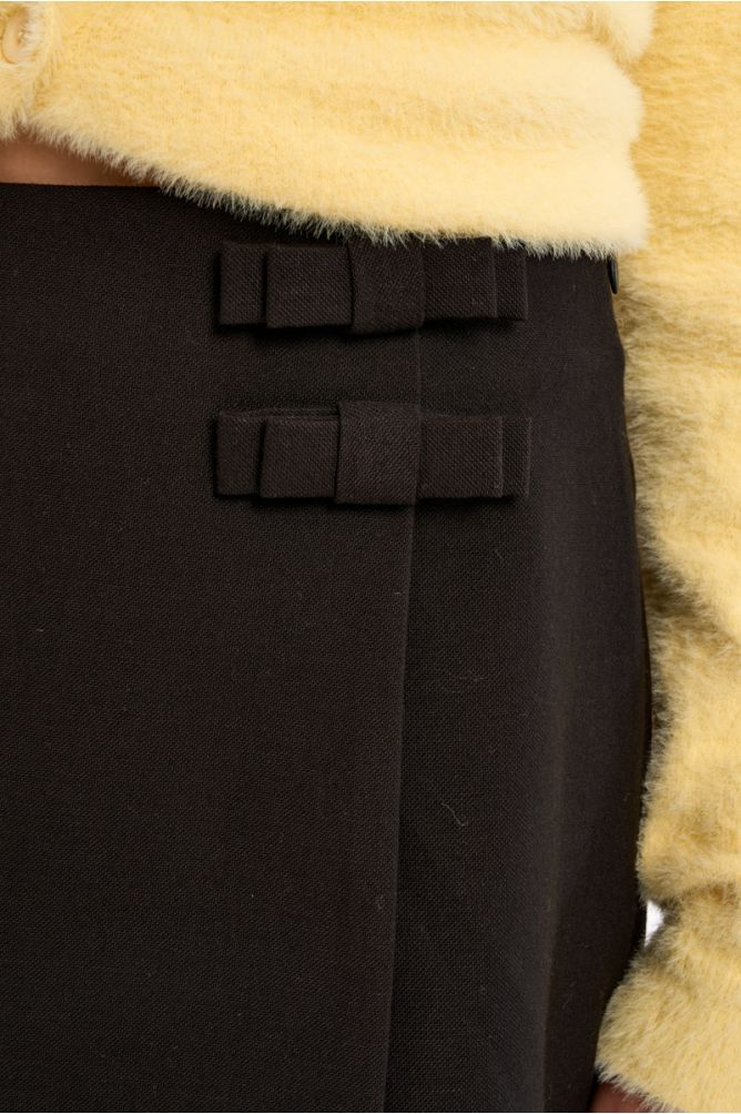 Jupe short taille haute