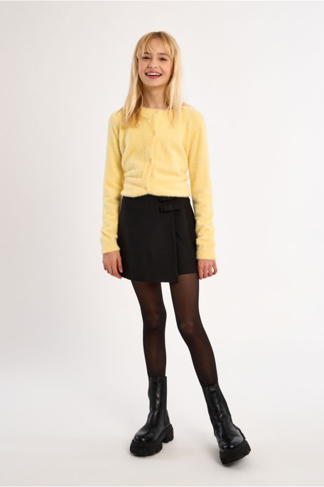 Falda pantalón con detalle lazos