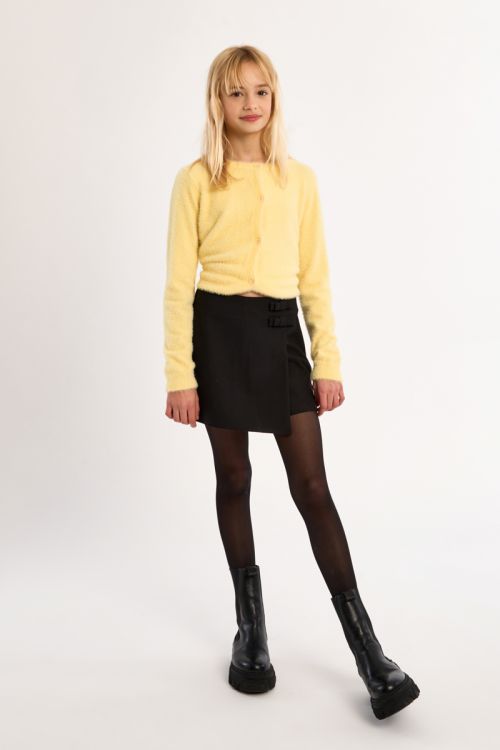 Jupe short taille haute