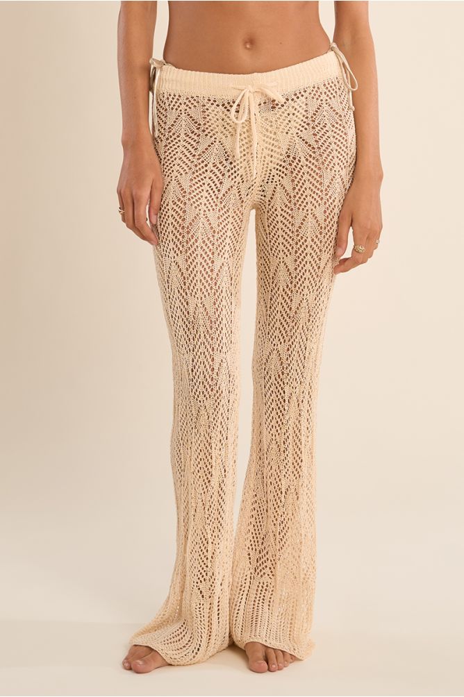 Crochet beach pants