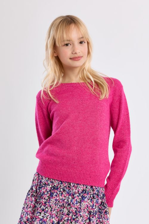 Pull en maille, parsemé de sequins