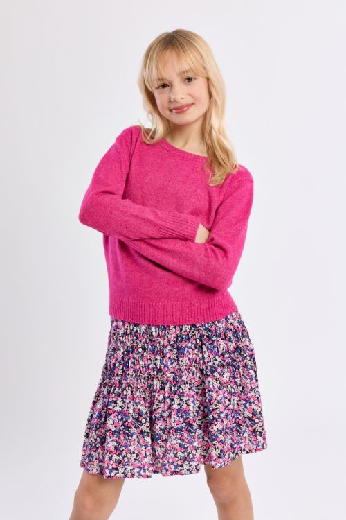 Knitted Sweater, Sprinkled With Sequins