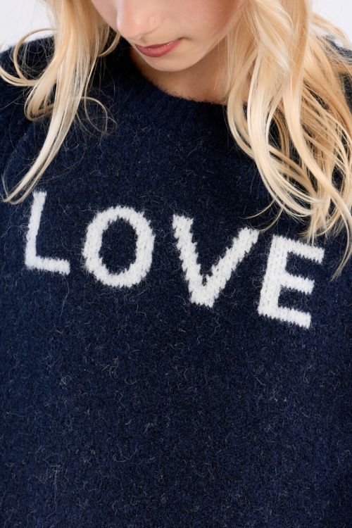 Pull en maille « Love »