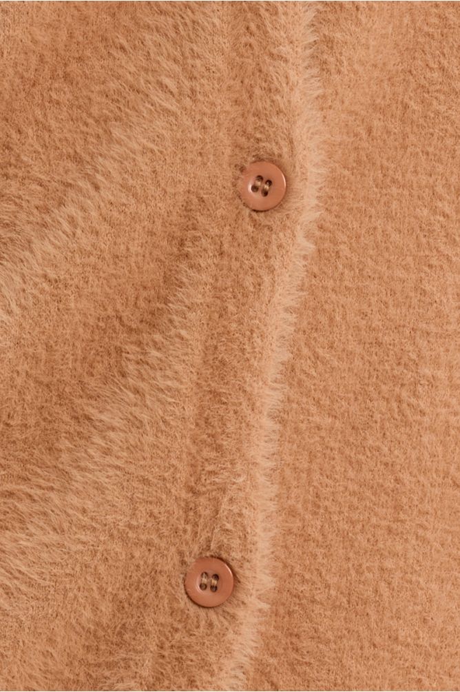 Cardigan duveteux