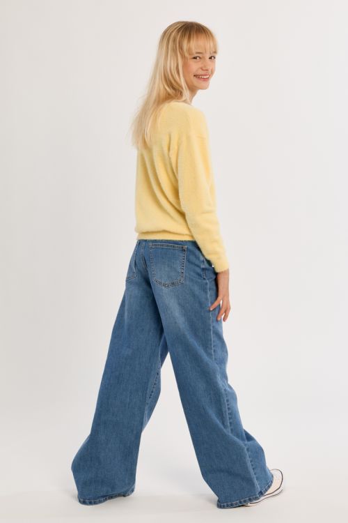 Fluffy Crew Neck Sweater