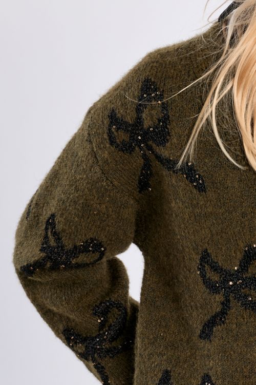Cardigan con fiocchi abbottonati - Molly Bracken Girl