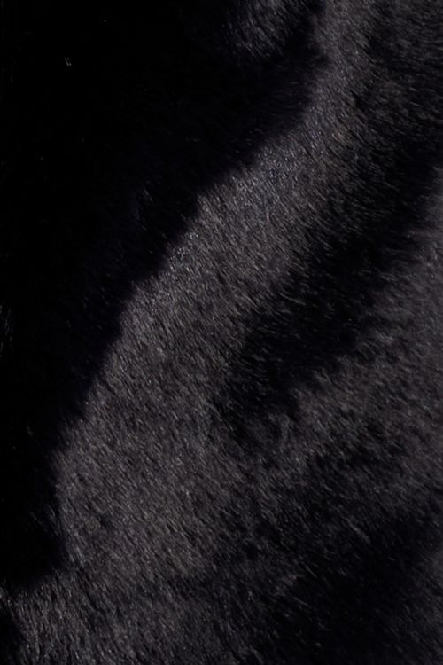 Sleeveless Faux Fur Jacket