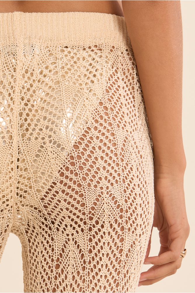 Crochet beach pants