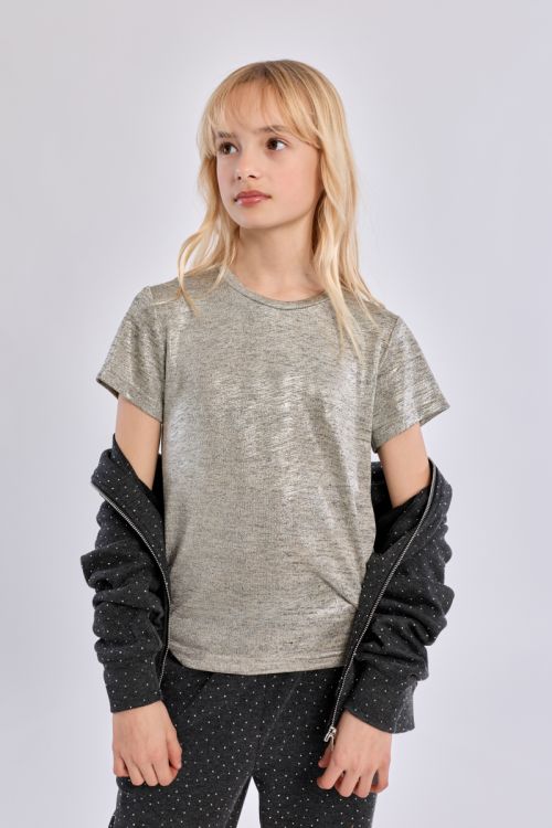 T-shirt manches courtes irisé