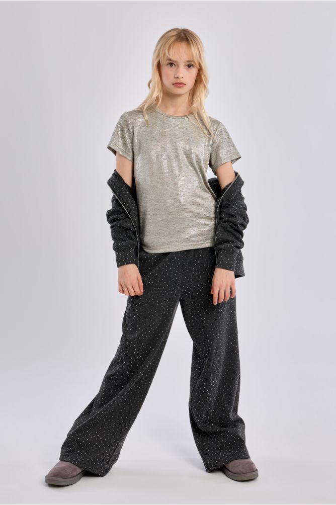 T-shirt manches courtes irisé