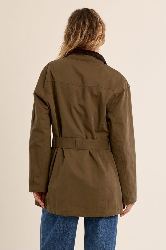 Parka con cintura in cotone - Molly Bracken