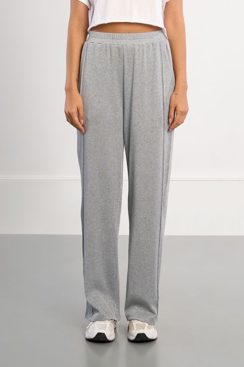 Iridescent jogger pants