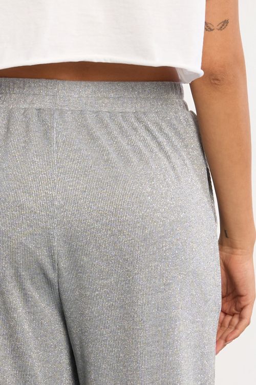 Iridescent jogger pants