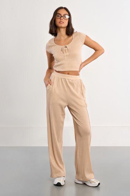 Pantalón de mujer largo, de chandal.