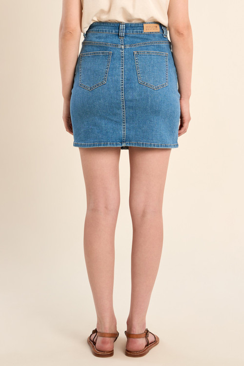 Jupe courte en denim