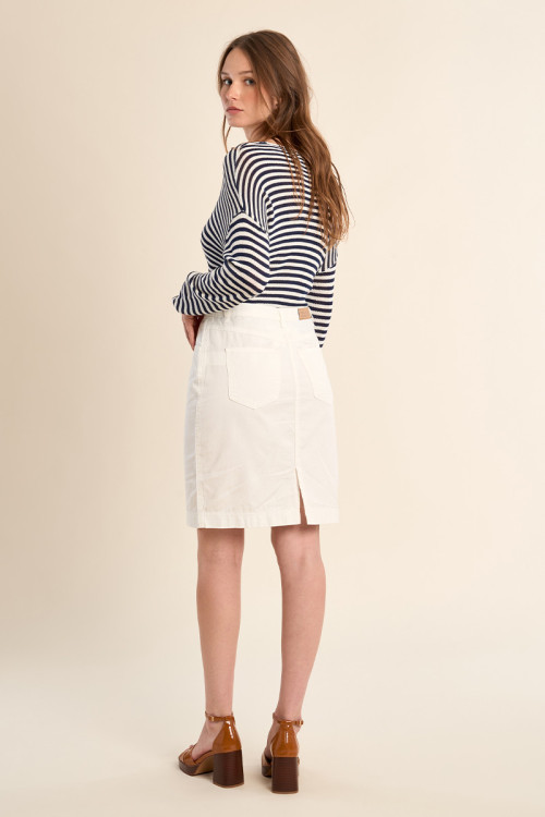 Jupe courte en denim