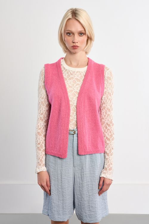 Sleeveless bolero