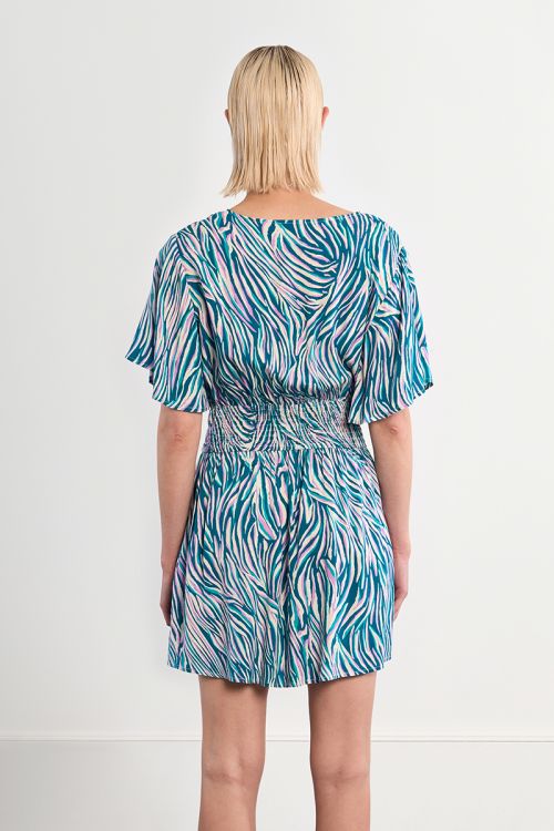 Zebra mini dress