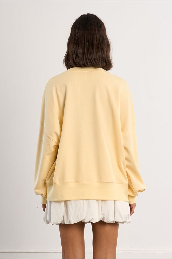 Sudadera de mujer de manga larga, con estampado.