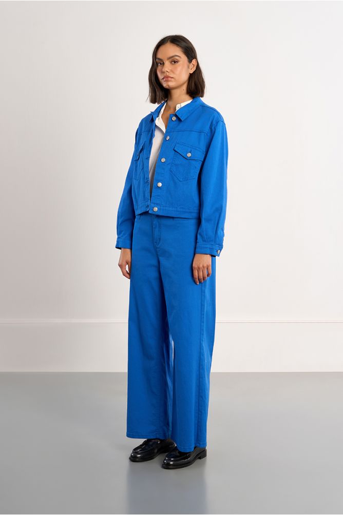 Short cotton jacket