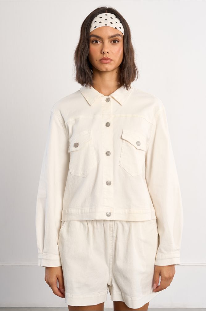 Short cotton jacket