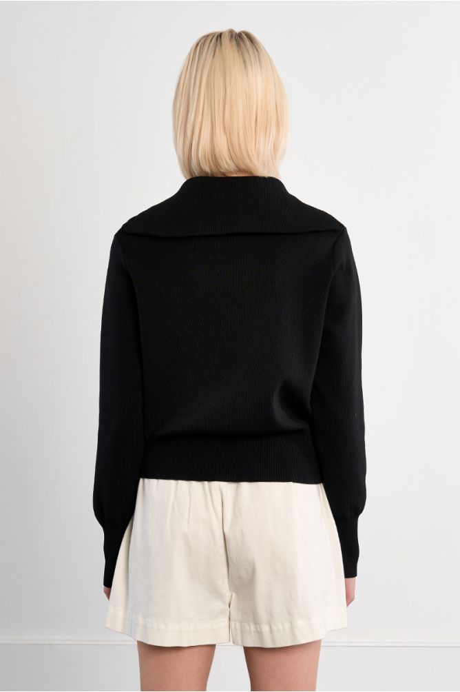 Gilet double-zippé en maille