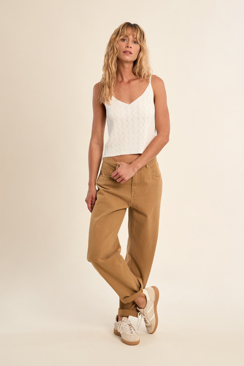 Straight pants