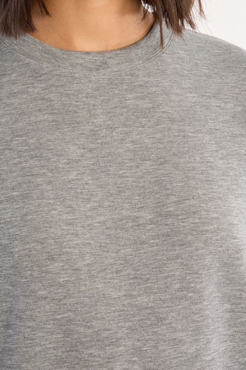 Sudadera de mujer de manga larga, con detalle de encaje.