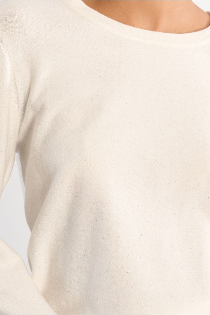 Basic rhinestone sweater