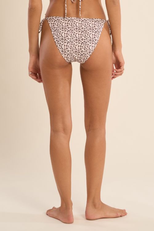 Animal print bikini bottoms
