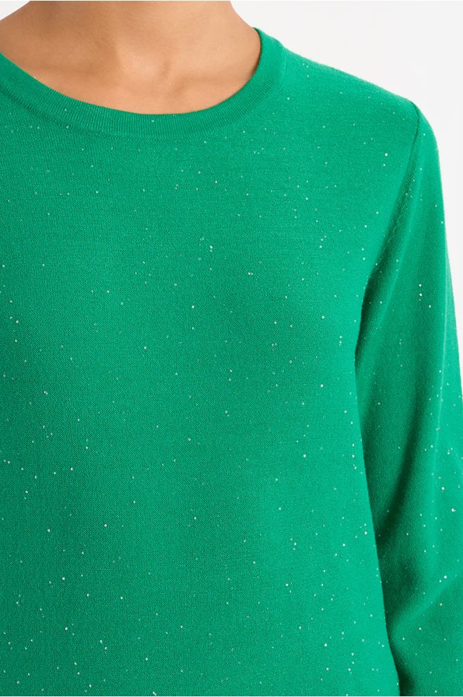 Basic rhinestone sweater