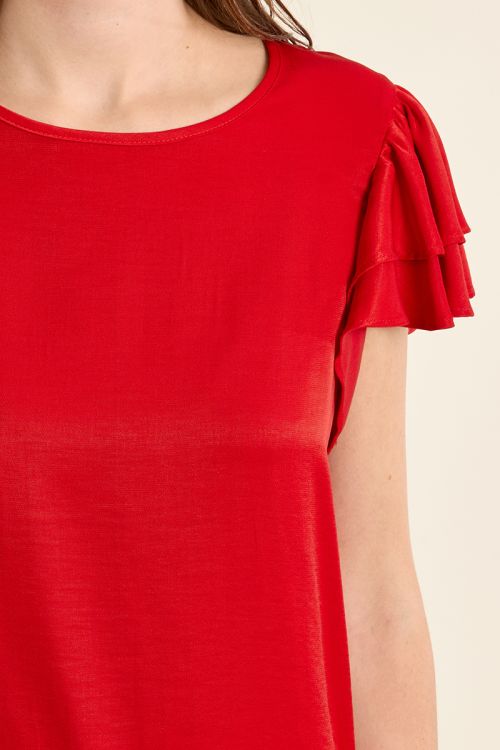 Short-sleeved top