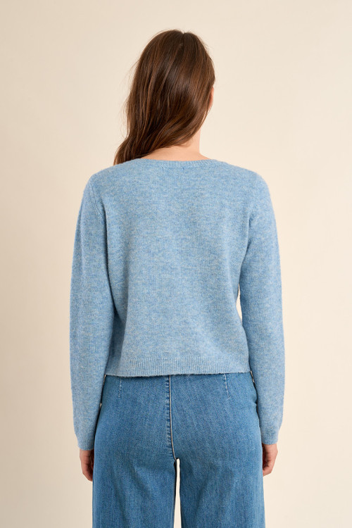 Cardigan en maille, boutonné