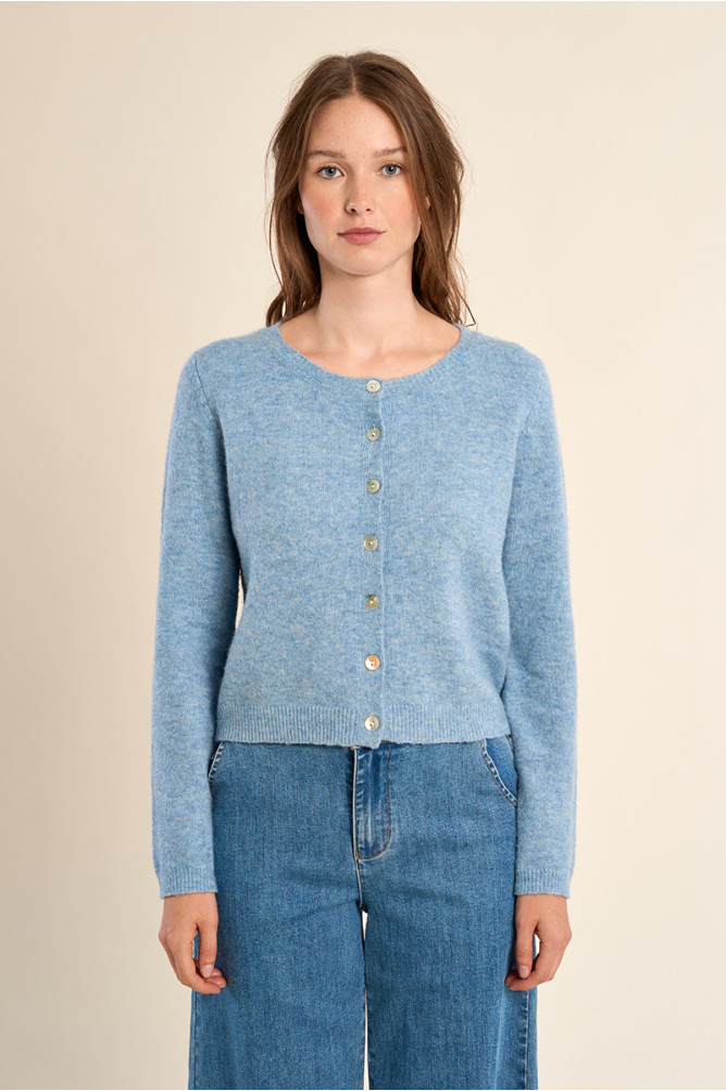 Cardigan en maille, boutonné