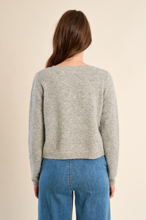 Cardigan en maille, boutonné