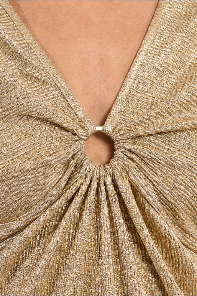 Robe courte irisée
