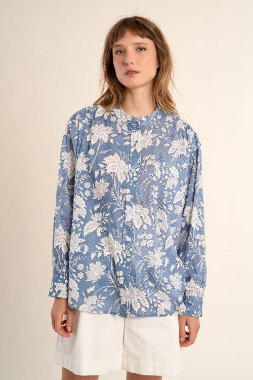 Chemise oversize en coton