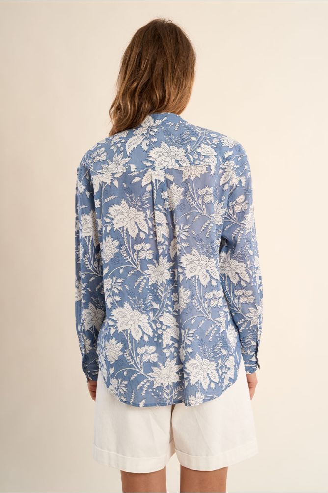 Chemise oversize en coton