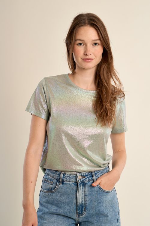 T-shirt irisé