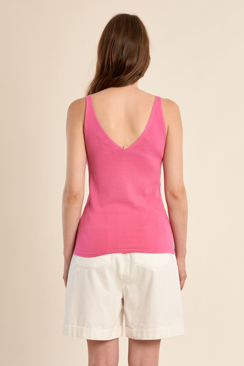 Knitted tank top