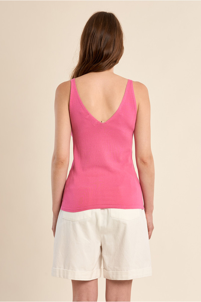 Knitted tank top