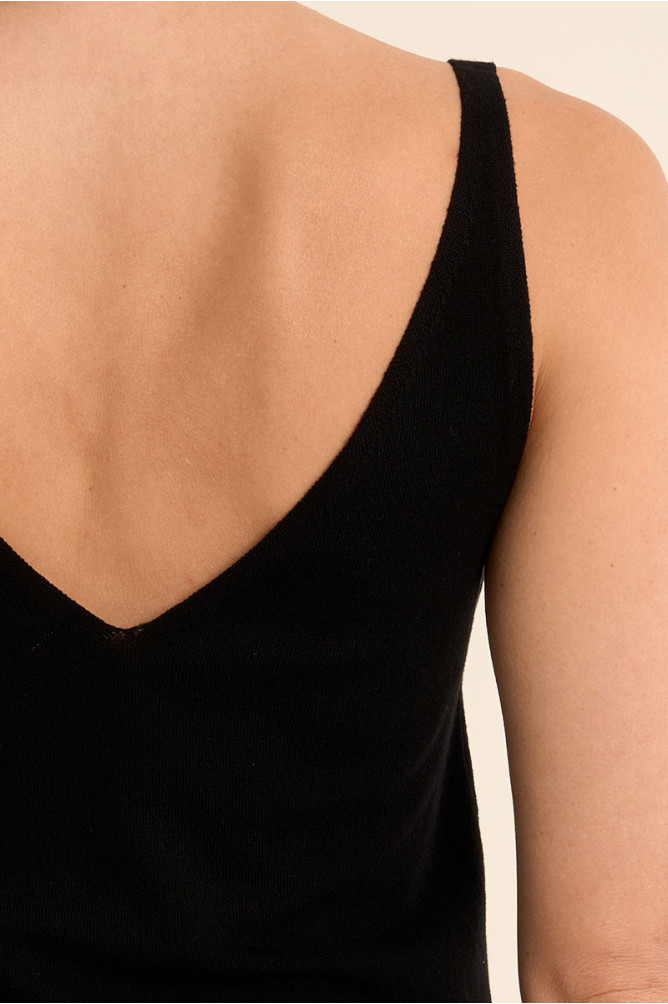 Knitted tank top