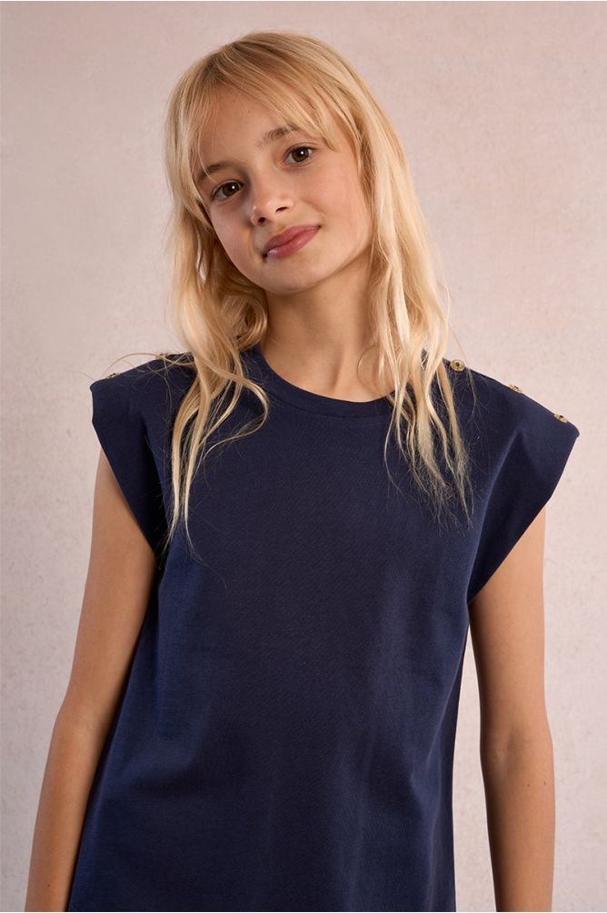 Epaulette T-shirt
