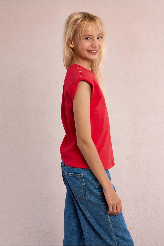 Epaulette T-shirt