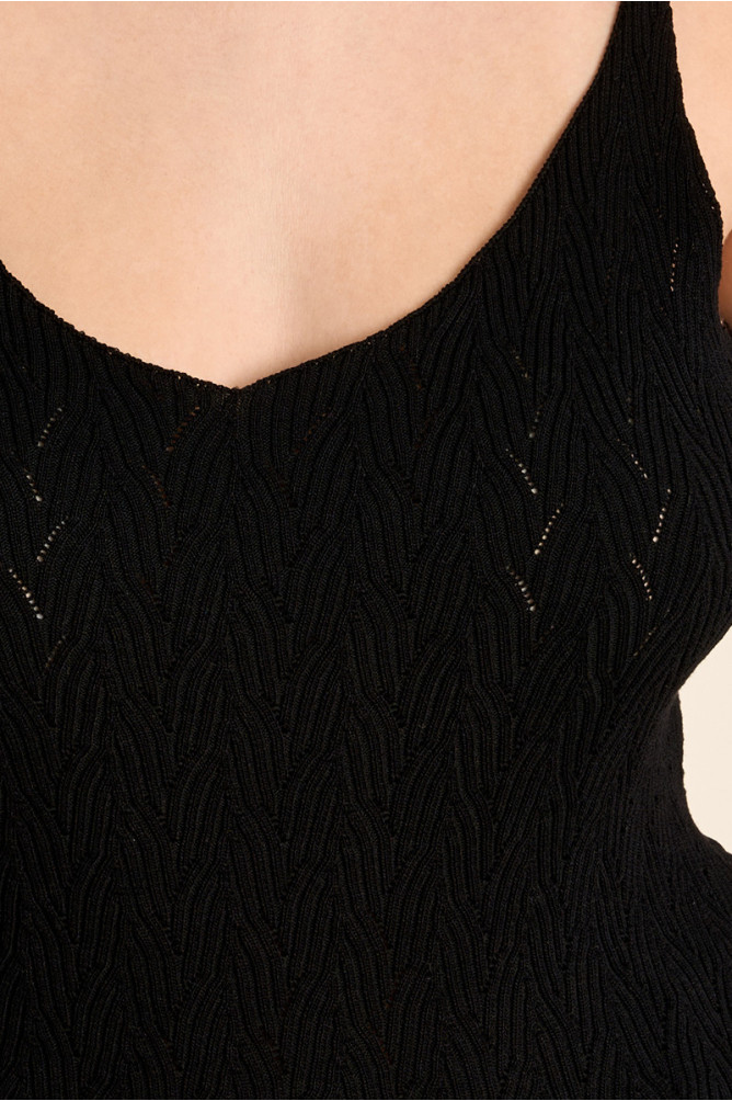 Knitted tank top
