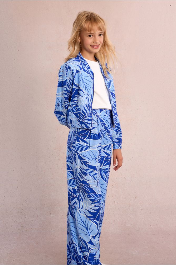 Veste bomber imprimée