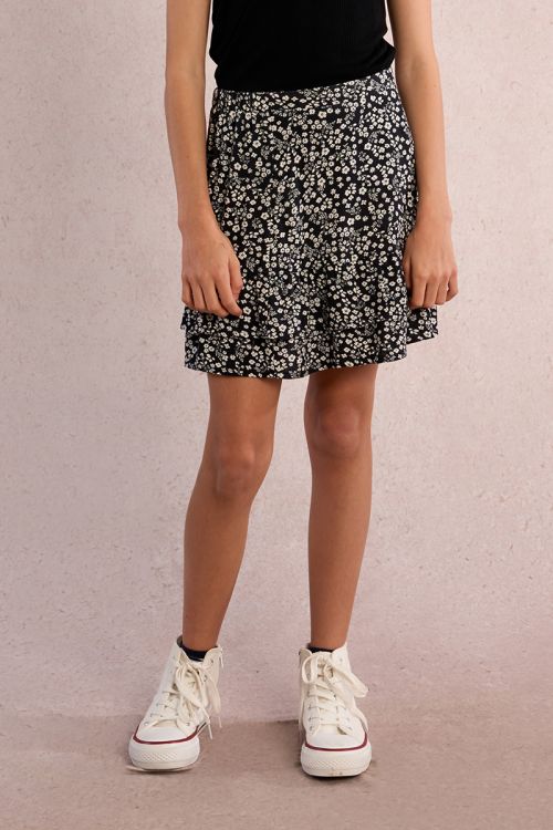 Floral skater skirt