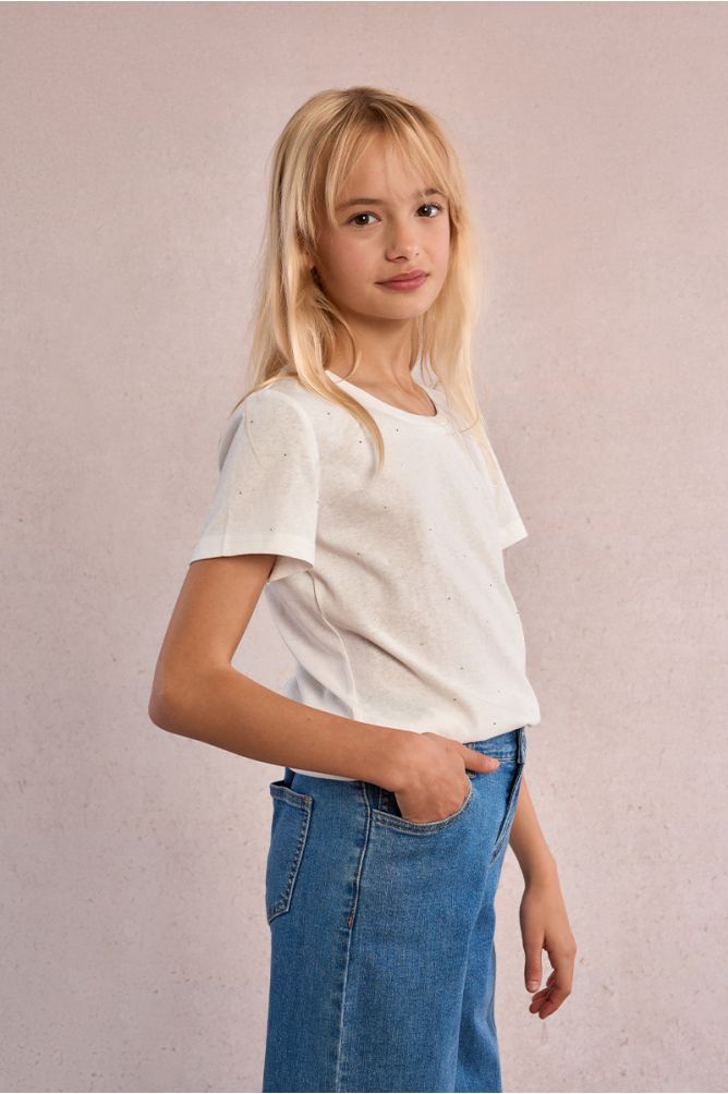 Rhinestone T-shirt