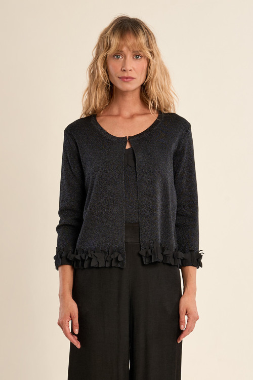 Open cardigan, fancy
